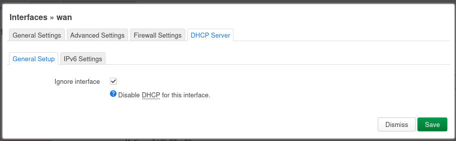 OpenWrt-Interfaces: DHCP konfigurieren